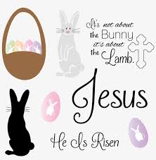 Download Free Easter Svg Cut Files Easter Is Not About The Bunny It S 6475x6475 Png Download Pngkit