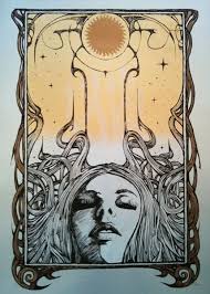 Malleus Dark Nouveau Stile Liberty Serigraphs By Trio Of Italian Artists The Relatively Tame Stuff Art Nouveau Poster Art Art Nouveau Design