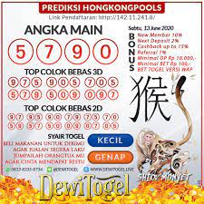 Togel Wap Prediksi Hongkongpools Sabtu 13 Juni 2020 20 Agustus Rabu Selasa
