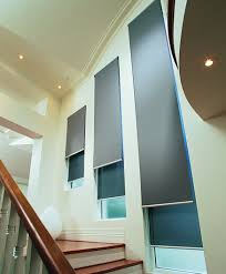 Our client from bf homes, parañaque city opted to use g305 choco combi blinds to be his staircase window treatment. Luxaflex Holland Roller Blinds Capricorn Screens Awnings And Blinds