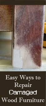 7 Easy Ways To Repair Damaged Wood Furniture Painted Furniture Ideas Furniture Fix Furniture Projects Furniture Repair