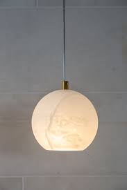 Alabaster lighting from brass light gallery is assembled by hand in america. Alabaster Pendants Stone Pendant Light Indigenous Uk