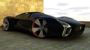 Ferrari Concept Black Wallpapers Download Black Ferrari Concept Car Perfect Black Concept Downl Supercars Concept Fast Sports Cars Best Luxury Cars