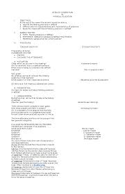 Doc Detailed Lesson Plan In Physical Education Jinjin Tapulao Academia Edu