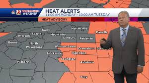 Impact Weather with Heat Advisories and Extreme Heat Watches