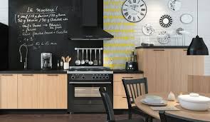 Cuisine Bistrot Lapeyre Darty Aviva Noire Rouge Cote Maison