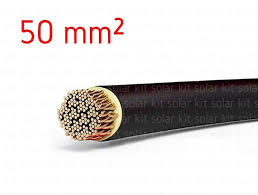Abaque section câble electrique : Cable Electrique 50mm Vendu Au Metre Solar Kit