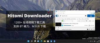 Hitomi Downloader - 开源免费、图形界面，1200+ 在线视频下载工具，支持BT 磁力、M3U8 下载[Windows] - 小众软件