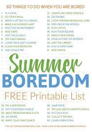 Grab This Printable List Of 60 Things To Do When You Re Bored When They I M Bored Hand Over Things To Do When Bored Cheap Things To Do What To Do