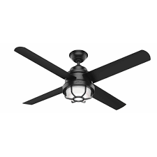 Home decorators kensgrove outdoor ceiling fan. Hunter Fans 5508 Searow Outdoor Ceiling Fan With Light Kit In Caged Style 54 Inches Wide By 12 68 Inches High