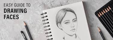 Easy techniques for drawing people, animals and more. How To Draw A Face In 6 Steps Arteza