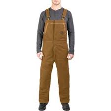 Walls Mens Yb717 Frost Super Duck Insulated Bib Work Overalls