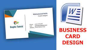 Step 5 print the other side of the flash card. Making Business Cards In Microsoft Word Business Card Design Business Card Design Visiting Card Design Vertical Business Cards