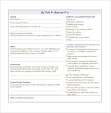 Birth Plan Template Free Editable Best Birth Plan Template Best Of 12 Birth Plan Templates Free Sample Example Form In 2020 Simple Business Plan Template Birth Plan Template Business Plan Template Free