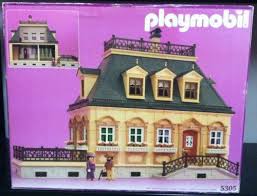 Playmobil 5305 Victorian Mansion Dollhouse Factory Sealed New In Box Mib 1990 Mansion Dollhouse Mansions Playmobil
