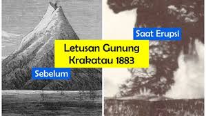 Pada dasarnya, gunung krakatau 'meledakkan diri' pada tahun 1883. 10 Potret Dahsyatnya Letusan Krakatau Tahun 1883 Sampai Timbulkan Tsunami Raksasa 40 Meter