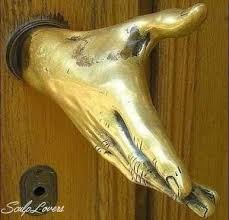 Epingle Par Chez Marie Sur Portes Poignee De Porte Bouton De Porte Heurtoir De Porte