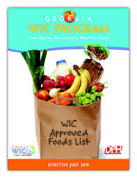 Wic Approved Foods List Georgia Department Of Public Health