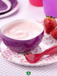 Recette Bebe 8 Mois Cremeux A La Fraise Bledina Recette Recette Avec Des Fraises Recette Repas Pour Bebe Faits Maison