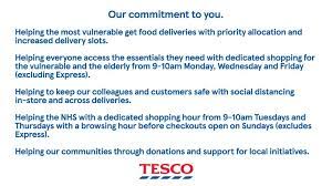 Tesco On Twitter There S Been A Lot Of Change So Here S A Quick Recap Of Our Latest Helps For Our Customers Colleagues And Community Please Visit Https T Co Fg9jzcoz3y For More Information Everylittlehelps Https T Co 4bwgillhai