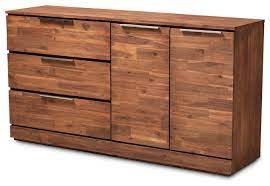 Whether you are redecorating your dining room, or adding more functionality to this area, sideboards are an excellent option to tidy up your. Braelyn Caramel Brown 3 Drawer Wood Dining Room Sideboard Transitional Buffets And Sideboards By Baxton Studio Houzz
