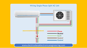 Describe the meaning of the c13 in the diagram component q. Single Phase Split Ac Wiring Diagram Electrical And Electronics Engineering