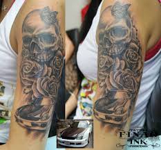 Action graphics and signs designed the graphics and wrapped the vehicle. Automotive Tattoo Sleeve Photo Apple Maniax Auto