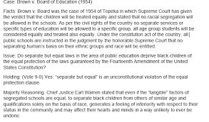 In a suit by a taxpayer, the new jersey supreme court held that the state legislature was without power under the state constitution to authorize reimbursement to parents of bus fares paid for transporting their children to schools other. Brown V Board Of Education Supreme Court Case Wha Chegg Com