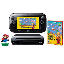 Refurbished Nintendo Wii U Wiiu Super Mario Maker Console Deluxe Set 32gb W Amiibo In Walmart Com Super Mario Maker Game Electronic Products