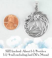Celtic Ouroboros Dragon Pendant W Triquetra Knot Free Shipping In The Usa Woot Hammy Celtic ouroboros tattoo design by theeicefaerie on deviantart. celtic ouroboros dragon pendant with knots triquetra