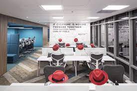 Red Hat Offices Bogota Office Snapshots Office Interior Design Office Interiors Corporate Interiors