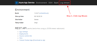 New relic's integration for azure app service reports metric data about your web apps, including: How To Enable View App Service Log Azure App Service On Linux Codingschnauzer