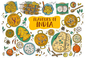 At Tandoor India Restaurant We Make Use Of Fresh Materials In Preparing The Dishes And Prov Food Illustration Art Food Illustration Design Indian Food Recipes