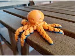 Ich zeige dir meine top 3 websites für 3d drucker vorlagen und worauf du achten musst, wenn du vorlagen von diesen websiten drucken möchtest. Cute Mini Octopus By Mcgybeer Thingiverse