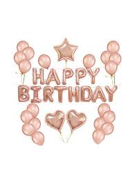 Happy B Day Balloon Banners Set 35pcs Shein Usa In 2020 Happy B Day Balloon Banner Balloons