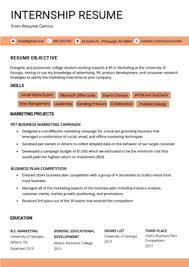 Emphasizing skills on a student resume. College Student Resume Sample Writing Tips Resume Genius