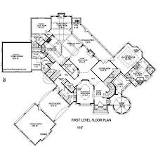 French Country House Plans With Porte Cochere Floor Plan First Story English Country House Plans Country House Plans Country Style House Plans
