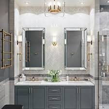 Besides, double vanity bathroom ideas will also put more value on your house, instead of one, two available sinks on your bathroom will be more likely preferred by buyers when you want to sell it. Top 70 Best Bathroom Vanity Ideas Unique Vanities And Countertops