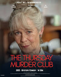 This sounds like a lot of fun! THE THURSDAY MURDER CLUB is a new movie that  will be released