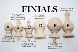 1 Natural Wood Finialsjar Tops Wood Finials For Decorative Etsy Curtain Rods Finials Wood Curtain Rods