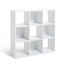 This bookcase comes in a white finish. Buy Habitat Squares 9 Cube Storage Unit White Bookcases And Shelving Argos