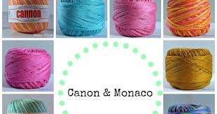 Blubox Of Love Monaco Cannon Crochet Cotton 8