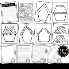 This includes items from my own blog as well as from wired's geekmom blog feature printable fun. Build A Gingerbread House Craft Coloring Pages Made By Creative Clips