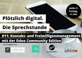 Herunterladen odoo erfahrung 2016 apk. Plotzlich Digital Kontakt Und Freiwilligenmanagement Mit Der Odoo Community Edition D3 So Geht Digital