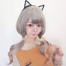 Japanese Anime Long Curly Wigs Anime Hairstyles In Real Life Kawaii Hairstyles Kawaii Wigs