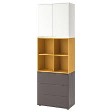 Ikea Eket Kombinacja Szafek Ze Stopkami Eket Movable Shelf Cupboard Storage
