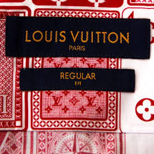 Apr 30 2020, 12:58 pm edt. Louis Vuitton Red White Lv Cards Print Cotton Regular Fit Shirt L Louis Vuitton Tlc
