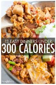 13 Skinny Dinners Under 300 Calories Dinner Under 300 Calories 300 Calorie Meals Healthy Cooking
