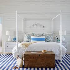 Blue Mountain Beach House Tour Florida Panhandle Sugars Beach Coastal Style Bedroom Coastal Bedrooms House And Home Magazine