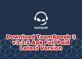 Nov 01, 2019 · 1 november 2019. Download Teamspeak 3 V3 4 Apk Full Paid Latest Version